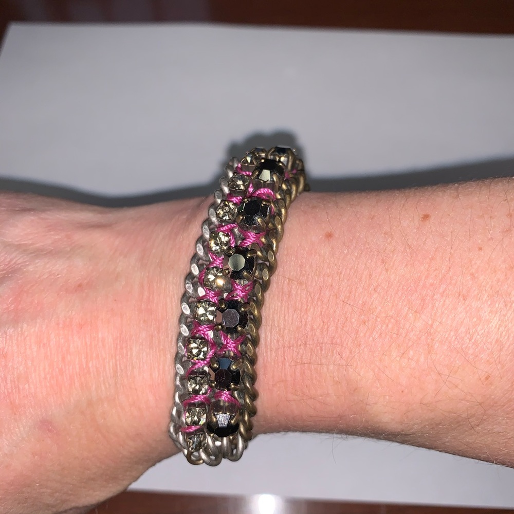 Bracelet with jewels